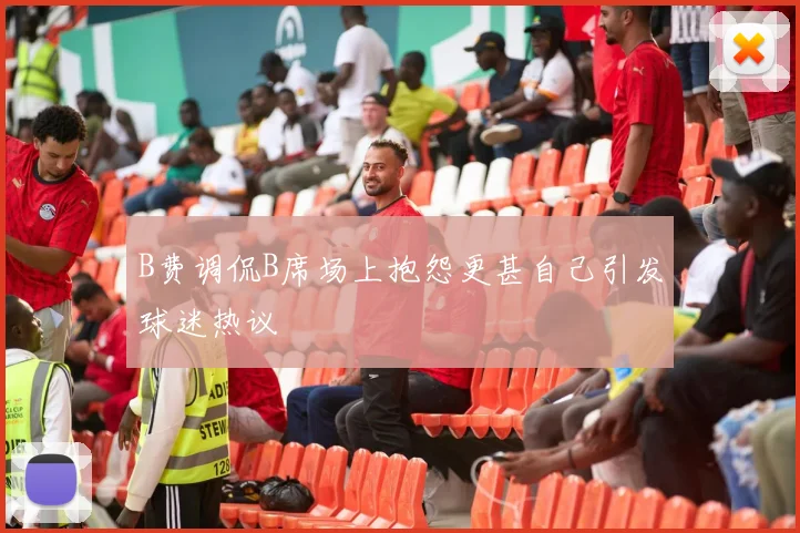 B费调侃B席场上抱怨更甚自己引发球迷热议